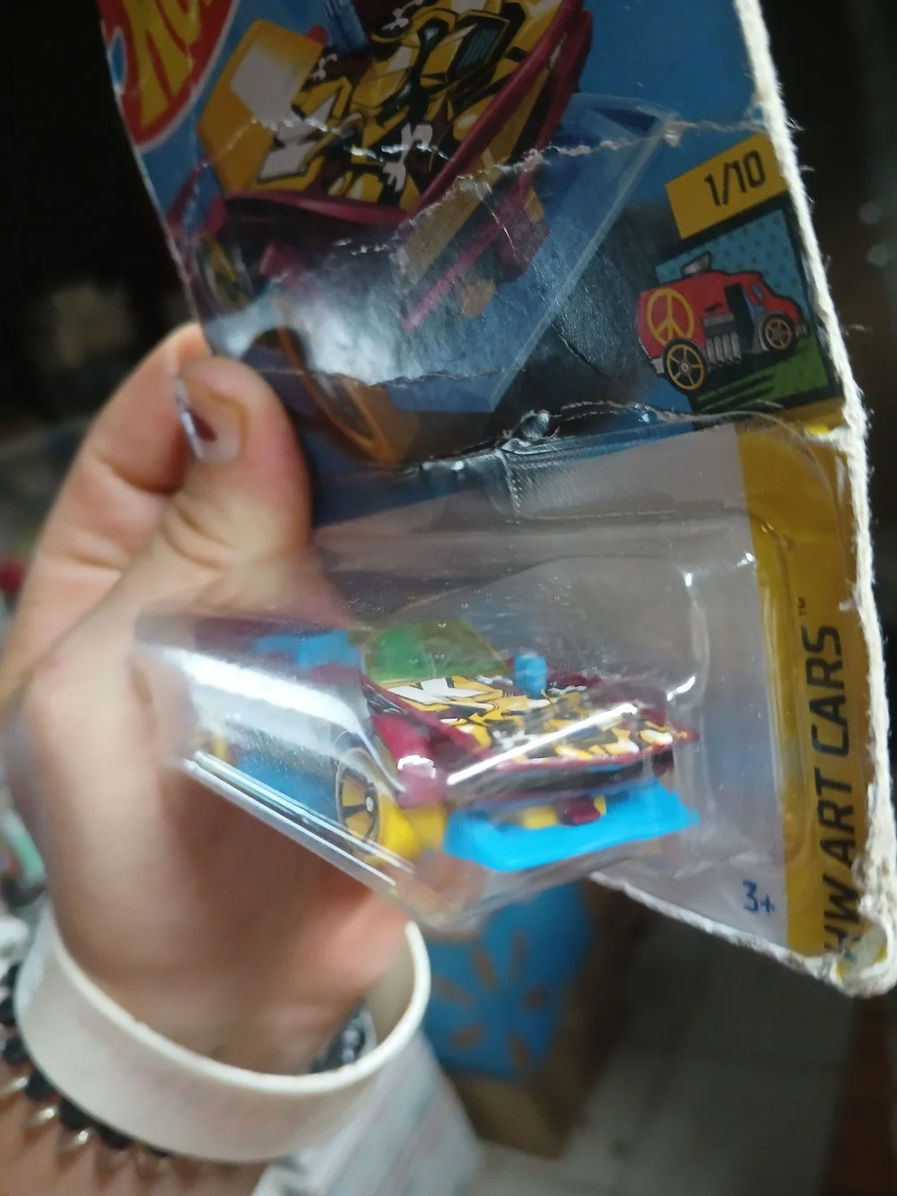 maroon Hot Wheels Track Manga from the 2023 HW Art Cars series (1/10, collector
